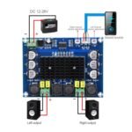 Modul Ampli XH-M543 Chip ORI TPA 32 Pin Stereo 2x 120 Watt Class D Amplifier Original IC TPA3116D2 32P HiFi Bass - Image 2