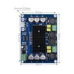 Modul Ampli XH-M543 Chip ORI TPA 32 Pin Stereo 2x 120 Watt Class D Amplifier Original IC TPA3116D2 32P HiFi Bass - Image 3
