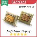 Trafo 0.5A 500ma 0V 5V 6V 9V 12V 15V 18V Transformator Power Supply Travo PSU 0 5 6 9 12 15 18 110 220 V Volt AC non CT Engkel RealPro Tembaga Murni 0.5 A Ampere