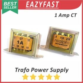 Trafo CT 1A 1 A Ampere 0V 12V 15V 18V Transformator Power Supply Travo PSU 0 12 15 18 110 220 V Volt AC Engkel RealPro Tembaga Murni