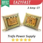 Trafo CT 2A 2 A Ampere 0V 12V 15V 18V Transformator Power Supply Travo PSU 0 12 15 18 110 220 V Volt AC Engkel RealPro Tembaga Murni