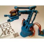 Robotic Robot Arm Tangan Lengan Include 4x Servo 9g 4 Dof 3D Printed - Image 2