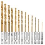Hex Shank Quick Drill Bit Mata Bor Obeng Baut Cordless Set Segi 6 - Image 2