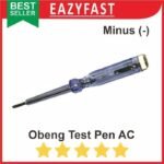 Test Pen Tespen AC VAC Obeng minus negatif min