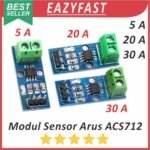 Modul Sensor Arus ACS712 5A 20A 30A 5 20 30 A Ampere Hall Current Sensor Module ACS 712 Arduino ESP Compatible