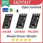 Modul Mosfet D4184 FR120N LR7843 Optocoupler Isolated gSwitch Trigger Driver PWM Relay Switch Module