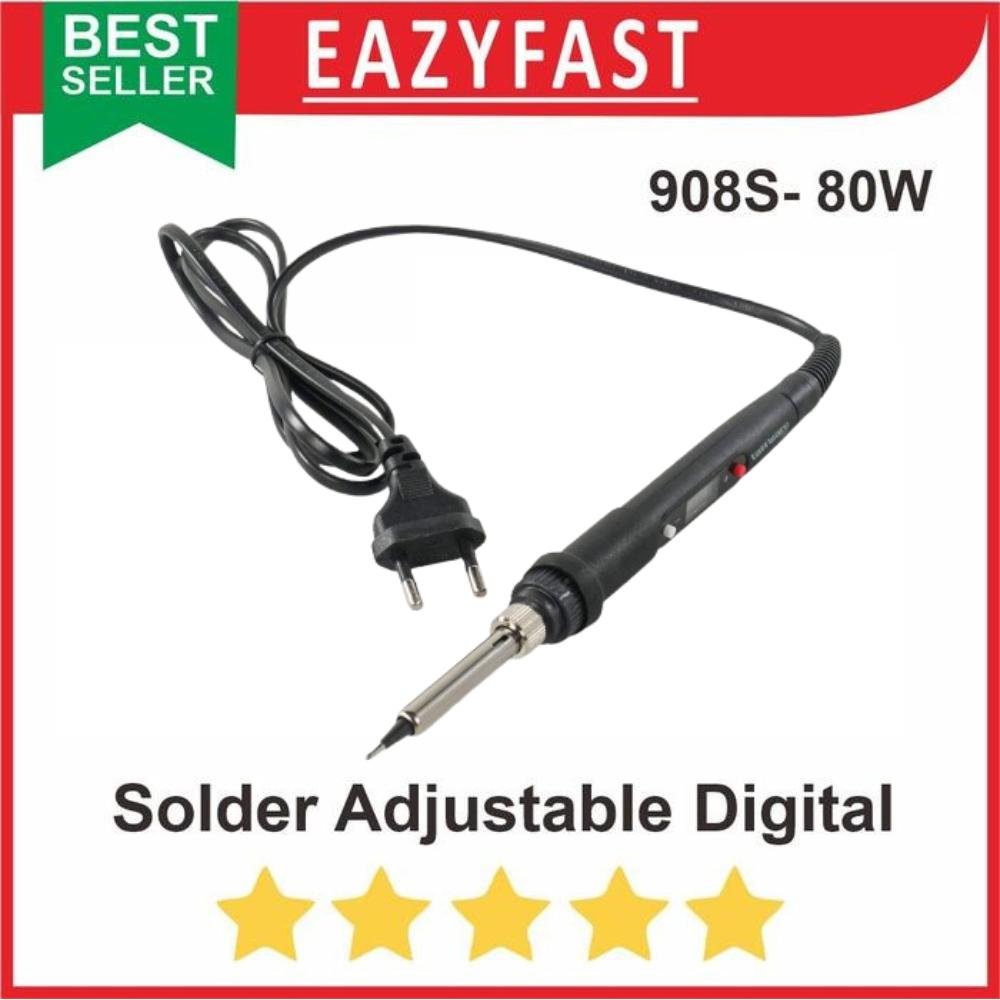 ginee_20260709111701586_0606822369.jpeg Solder Adjustable Digital 80W 80 W Watt Atur Suhu Temperature 60W - Image 1