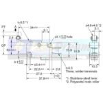 Limit Switch Omron V-156-1C25 Saklar Tuas Roda Micro Miniaturre - Image 4