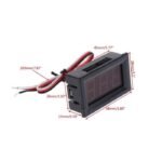 Voltmeter Digital DC 0.56" Inch 3 Kabel Wire Volt Meter Red Green Blue - Image 2