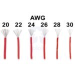 Kabel Serabut Tinned Cu AWG24 AWG 24 NYAF Tembaga Lapis Timah Putih Lentur Flexible PVC JST Audio - Image 2