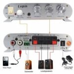 Ampli Mini Power Amplifier Speaker Aktif Stereo Hi-Fi 2.1 20W + Woofer - Image 3