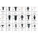 Rivet Klem Kancing Baut Body Klip Mobil Pin Ripet Clip Set Kit Box 415 - Image 3