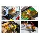 Kapton Tape 10mm 33m Isolasi Anti Tahan Panas Solder Uap Heat Resistant Lakban 1cm Elektronik Polymide - Image 2