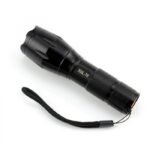 Senter Polisi LED Cree XM-L T6 2000 Lumens 18650 AA x3 Taffware Zoom - Image 2