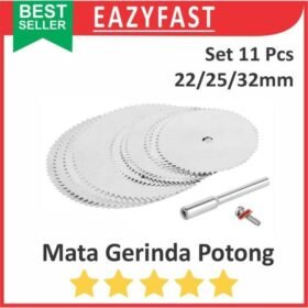 Mata Gerinda Mini Circular Saw HSS Set 10 Pcs Grinder Kayu Plastik